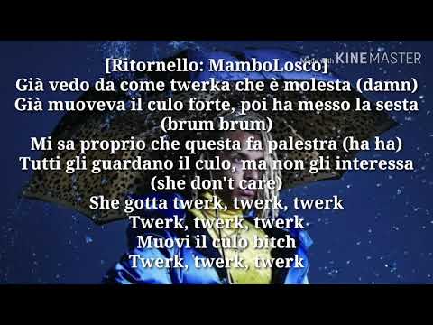 Mambolosco ft boro boro - twerk ( testo & audio)