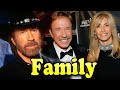 Chuck Norris Family With Daughter Son an