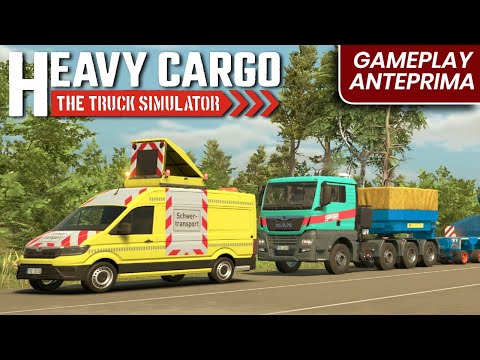Provo un NUOVO SIMULATORE di CAMION! Heavy Cargo Simulator