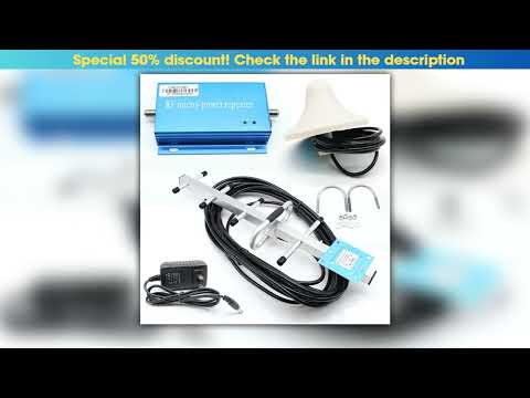 CDMA 850MHz Cell Phone Signal Booster for All Carriers 234G Repeater Cell Phone Signal Booster for