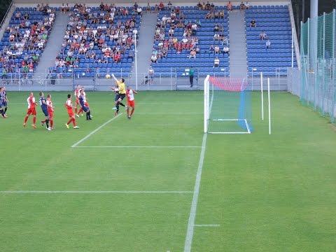 Skrót meczu Sokół Ostróda - ŁKS 1926 Łomża 16-08-2015
