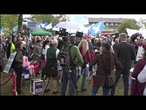 Live vor Ort Für den Frieden in Prien am Chiemsee