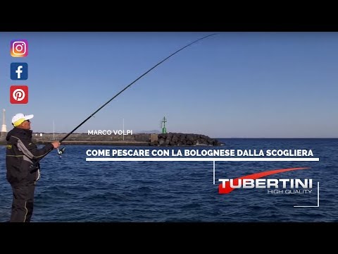 Tubertini - Come pescare con la bolognese dalla scogliera