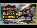 Monster Hunter Rise Sunbreak | 2 New Event Quest - EASY GOLD CROWNS & Rewards