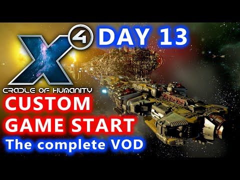 This Sector is MINE! Attacking Xenon - Custom Game [Day13] - X4 Cradle of Humanity - Captain Collins
