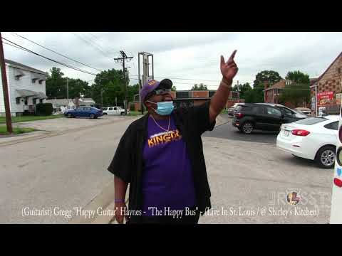 James Ross @ (Guitarist) Gregg "Happy Guitar" Haynes - "Happy Bus" - www.Jross-tv.com (St. Louis)