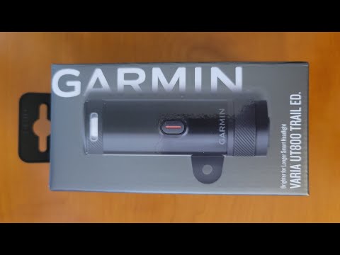 Garmin Varia UT800 Trail Edition Unboxing