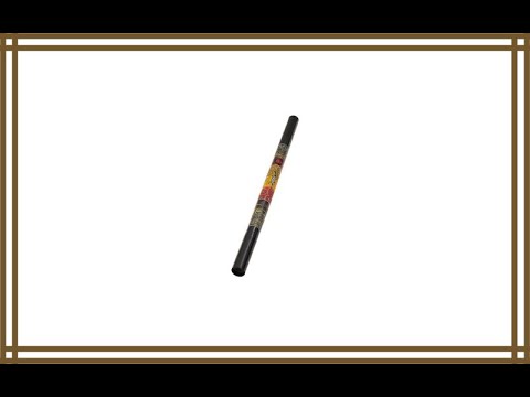 Meinl Percussion DDG1-BK 47″ Bamboo Didgeridoo with Hand Painted Native Design Review