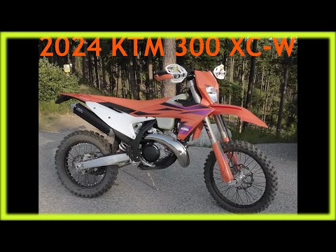 2024 KTM 300 XC-W First Woods Ride