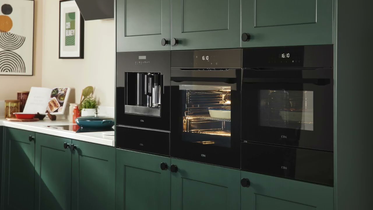 CDA Electric Single Oven - Black