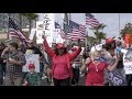 "March Against Sanctuary State" - Huntington Beach, California