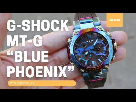 Casio G Shock Mt G Blue Phoenix Mtgb00ph 2a Casio G Shock Mt G Blue Phoenix Mtgb00ph 2a