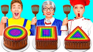 Me vs Grandma Cooking Challenge | Epic Cooking Hacks by HAHANOM Challenge 