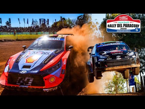 WRC UENO RALLY DEL PARAGUAY 2025 - Rally Action Raw Sound 🇵🇾