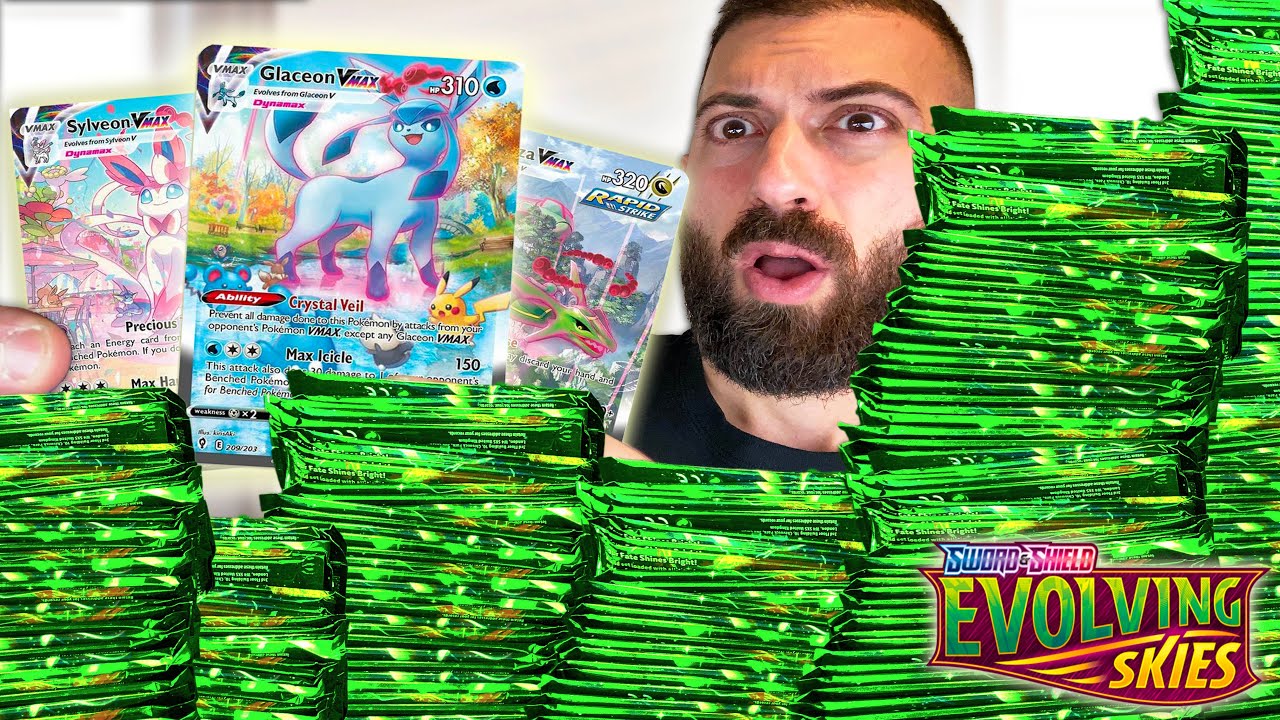 Pull EVERY SECRET RARE From 1,000 Evolving Skies Packs!
