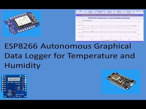 Tech Note 021 - ESP8266 Autonomous Graphical Data Logger