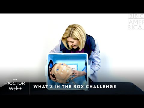 Jodie Whittaker Takes The Box Challenge | Doctor Who | New Year's Day at 8pm | BBC America
