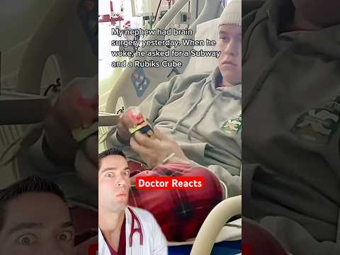 Did brain surgery make him a genius?!