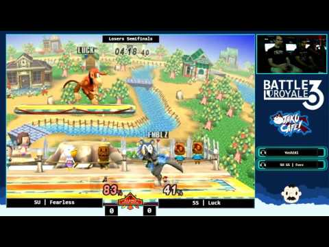 BR3 - SS | Luck (Diddy) v. SU | Fearless (Lucario) - Losers Semifinals