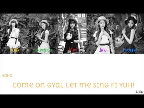 Oh My Girl & HaHa - White (화이트) ft. M.Tyson [Han/Rom/Eng] Lyrics