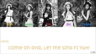 Oh My Girl &amp; HaHa - White (화이트) ft. M.Tyson [Han/Rom/Eng] Lyrics