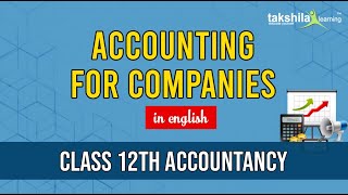 CBSE Class 12th Accountancy | Company Accounts