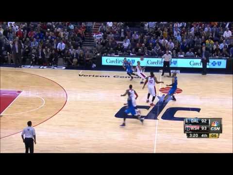 JJ Barea and Brandan Wright highlights vs Washington Wizards (11.19.2014)