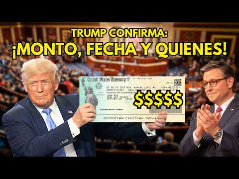 TRUMP CONFIRMA DETALLES DEL NUEVO CHEQUE DE ESTÍMULO ECONÓMICO: MONTO, FECHAS Y QUIENES!!!