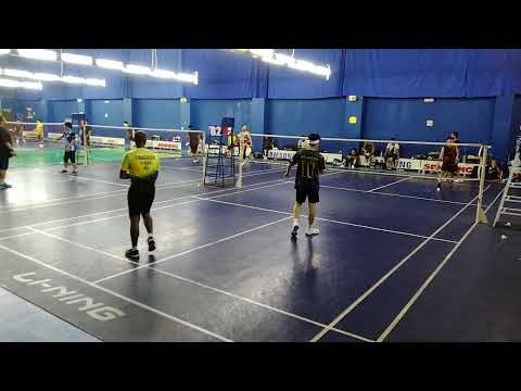 Badminton MuhibbahTeam Men's Double Sparring - Tinagaran / Andy Vs Ngo / Rizal
