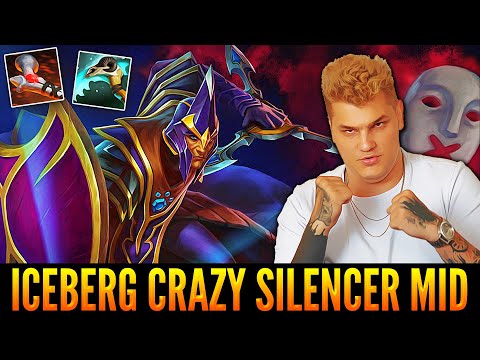 👉 ICEBERG With Crazy Mid Silencer Is No Joke - Easy Counter Everyone - Amazing Game Of Dota 2