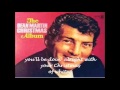 Blue Christmas - Dean Martin - Lyrics