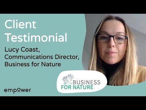 Lucy Coast, Communications Director at Business for Nature