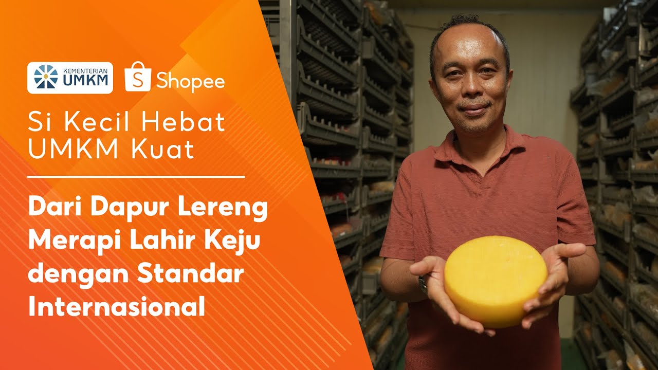 Dari Dapur Lereng Merapi Lahir Keju dengan Standar Internasional