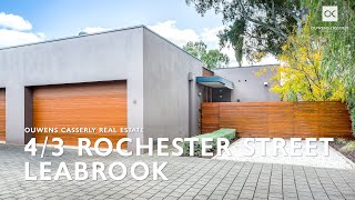 Video overview for 4/3 Rochester Street, Leabrook SA 5068