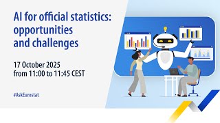 Webinar | AI for official statistics 🤖