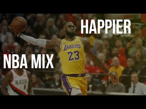 NBA Mix Best Crossovers and Dunks - Happier (2018-19)