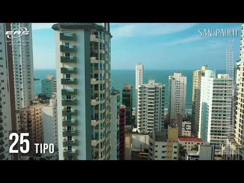 Apartamento no Ed. San Paolo Residenziale em Balneário Camboriú - vídeo