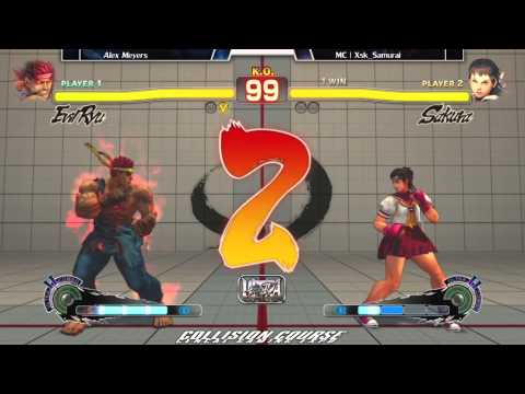 USF4 Set MC | @xsk_samurai vs Alex Myers (@alexmyerssf4)