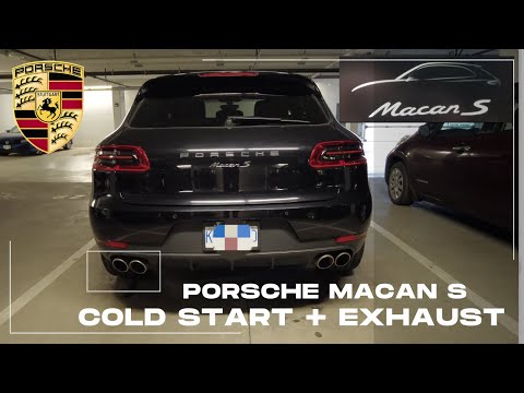 Thumbnail for 2015 PORSCHE MACAN S Cold Start and Exhaust Sound | Inside and Outside | 4K by Porsche Macan
