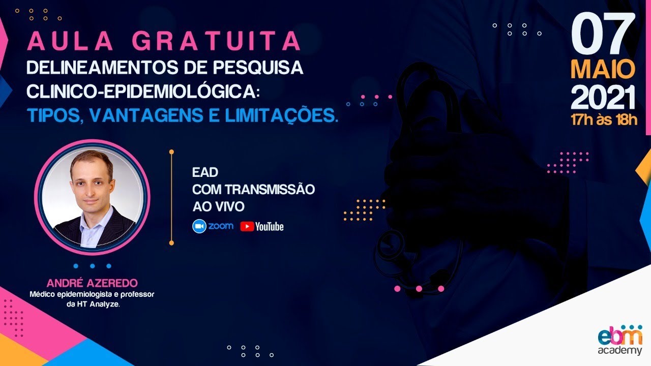 Delineamentos de Pesquisa Clínico-Epidemiológica: Tipos, Vantagens, Limitações
