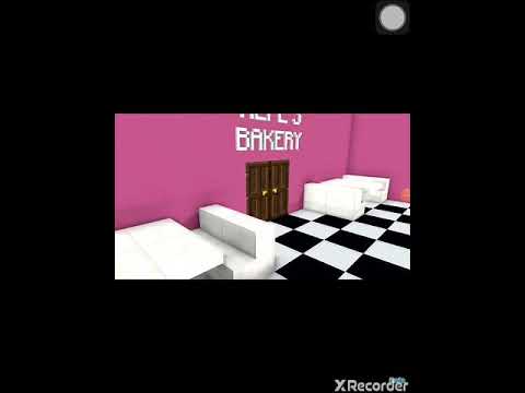 Monsters are working on the cake shop in Minecraft Animation. Monster school