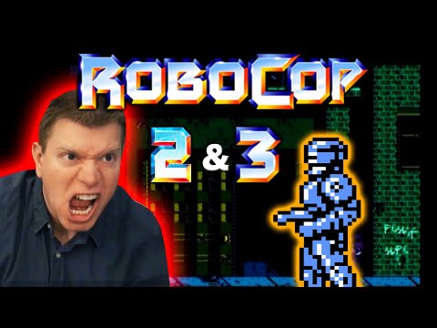 ROBOCOP 2 and 3 NES Nintendo Video Game Review (Pt. 2) S4E04 | The Irate Gamer