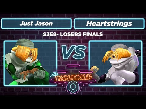 The Nightclub S3E8: Heartstrings vs Just Jason - Losers Finals SSBM