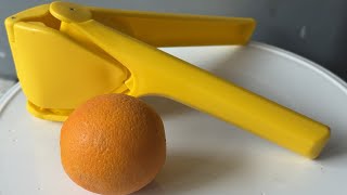 New Foldable Manual Hand Citrus Juicer Review