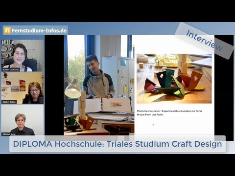 Das Triale Studium Craft Design der DIPLOMA Hochschule | INTERVIEW