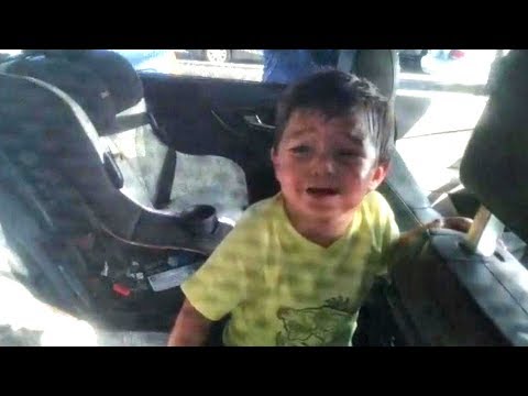 2-Year-Old Boy Who Accidentally Locked Himself Inside Car is Rescued By Cops
