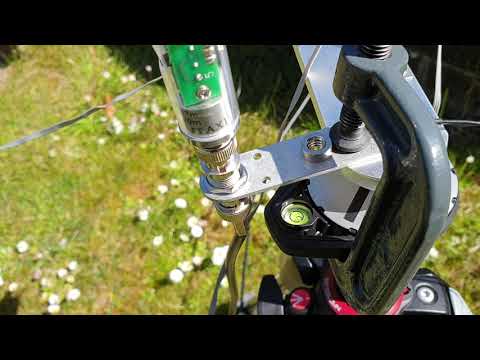 Elecraft AX1 antenna with the Zachtek WSPR transmitter.