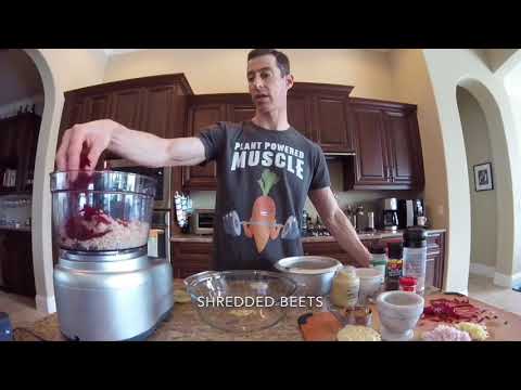 How to Make Beet Burgers (Quick Version)