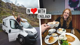 Our PERFECT RV Road Trip In ENGLAND! 🏴󠁧󠁢󠁥󠁮󠁧󠁿 Cream Tea, Cheddar Gorge + Overnight Parking Lot Stay!