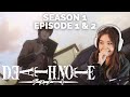 Introducing LIGHT YAGAMI Death Note Episode 1 2 Reaction